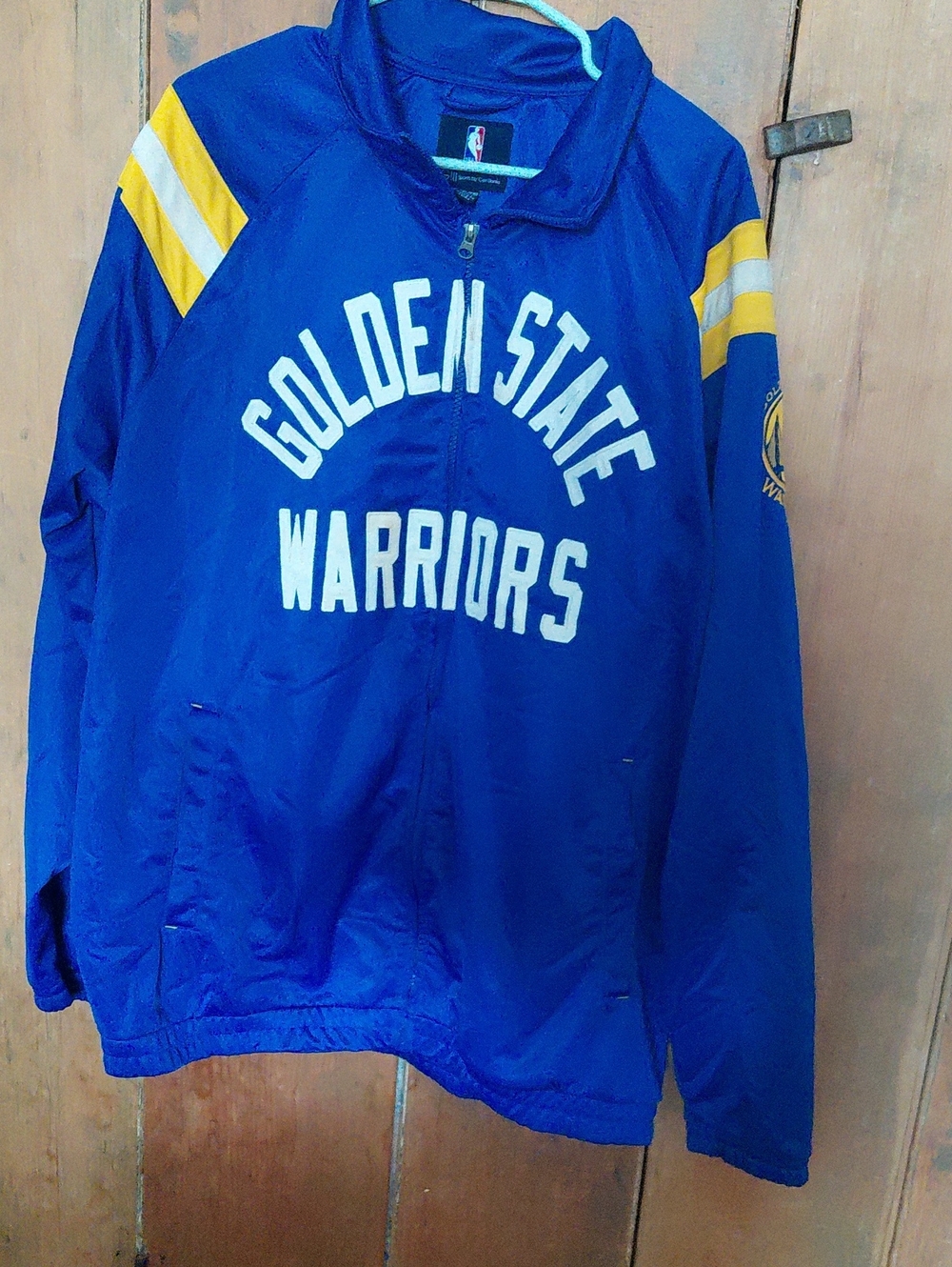 Golden State Warriors Blue NBA Jacket G-III By Carl Banks XXL